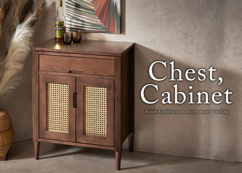 アジアン家具】竹製 バンブー サイドボード AVボード テレビ台