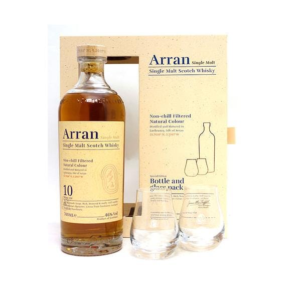 ザ アラン モルト 10年 特製グラス2個付 グラスパック 46度 箱付 700ml