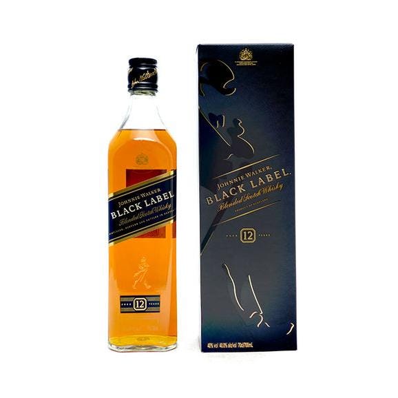 古酒 ジョニーウォーカー ブラックラベル JOHNNIE WALKER ジョニー