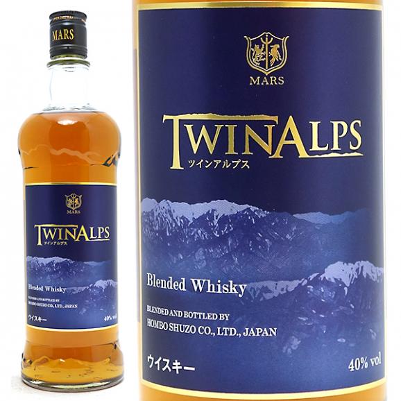 マルスウイスキー ツインアルプス 40度 750ml マルス信州蒸溜所 ブレン