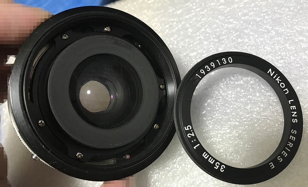 Repair: Nikon 35mm f/2.5 Series E | Richard Haw's Classic Nikon