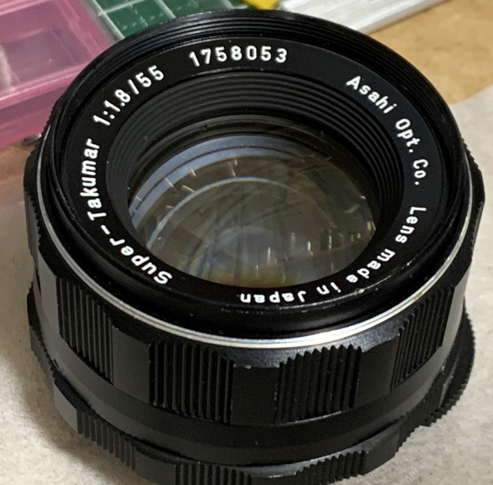 Repair: Asahi Super-Takumar 55mm f/1.8 | Richard Haw's Classic