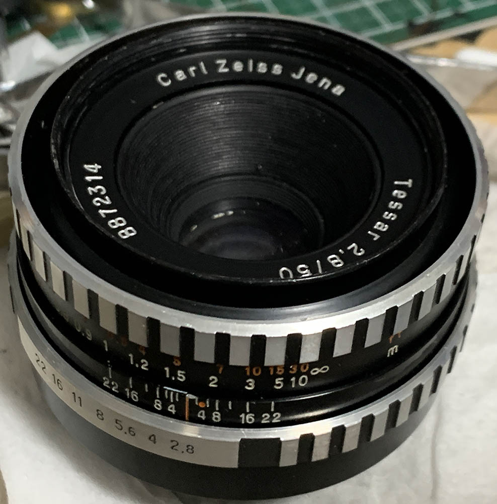カールツァイス テッサー 2.8/50 Carl Zeiss Jena Tessar 50mm F2,8