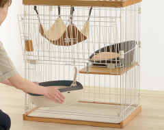 木製お掃除簡単キャットサークル XS | リッチェル公式ウェブショップ