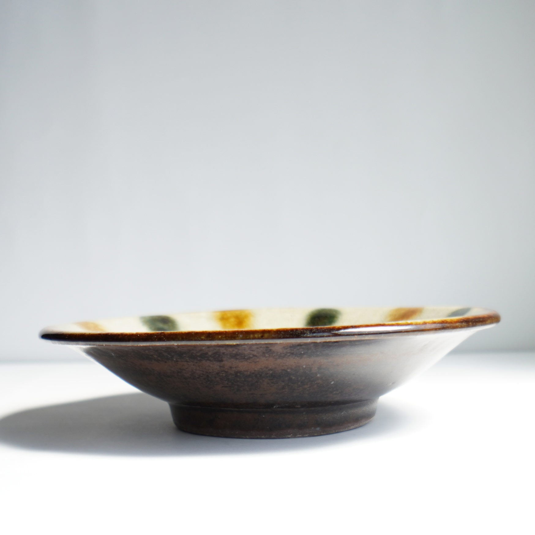 新品☆菅原謙☆やむちん絵皿 新品 菅原謙 10寸皿 やちむん