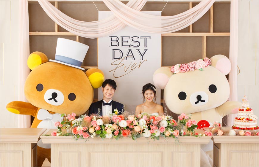 リラックマ コリラックマ ウェディングドール リラックマ コリラックマ