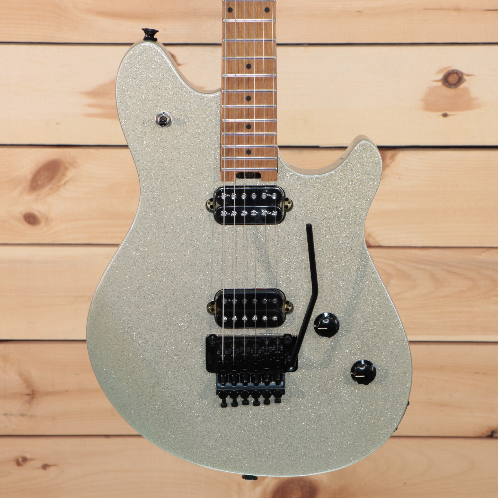 EVH Wolfgang WG Standard - Silver Sparkle – Righteous Guitars
