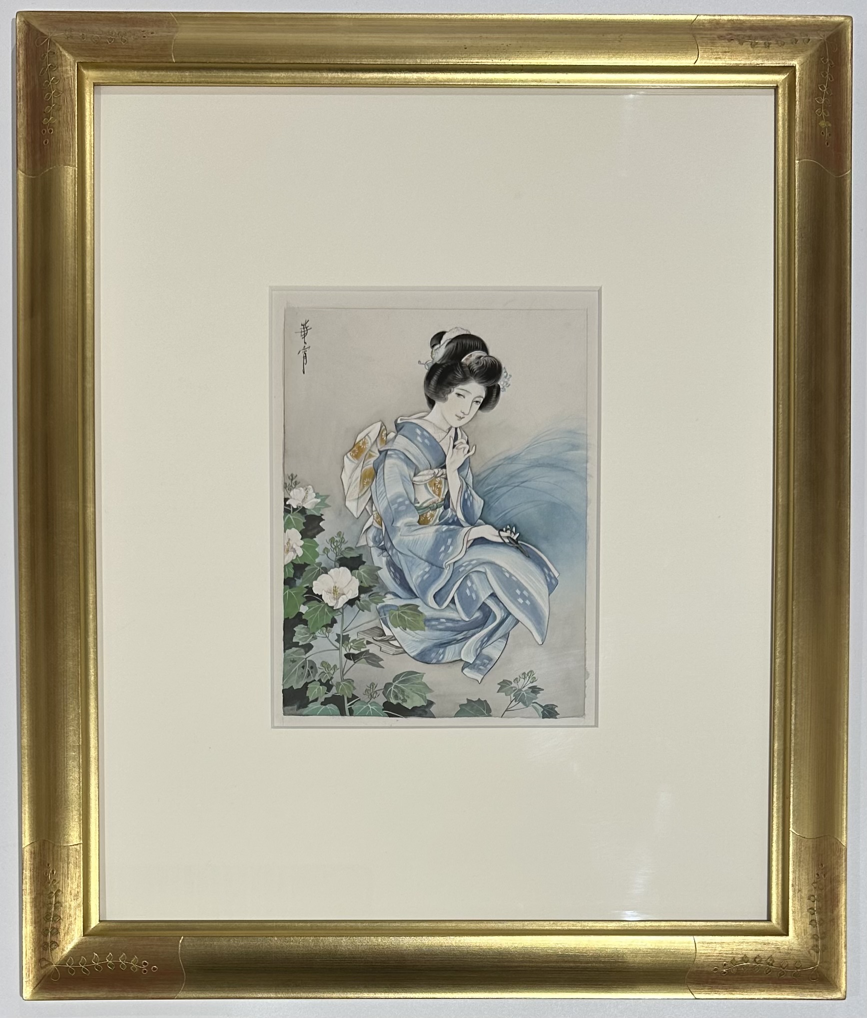 大正昭和期日本画家・酒井 三良 原画希少厳選作品・ 大正昭和期日本