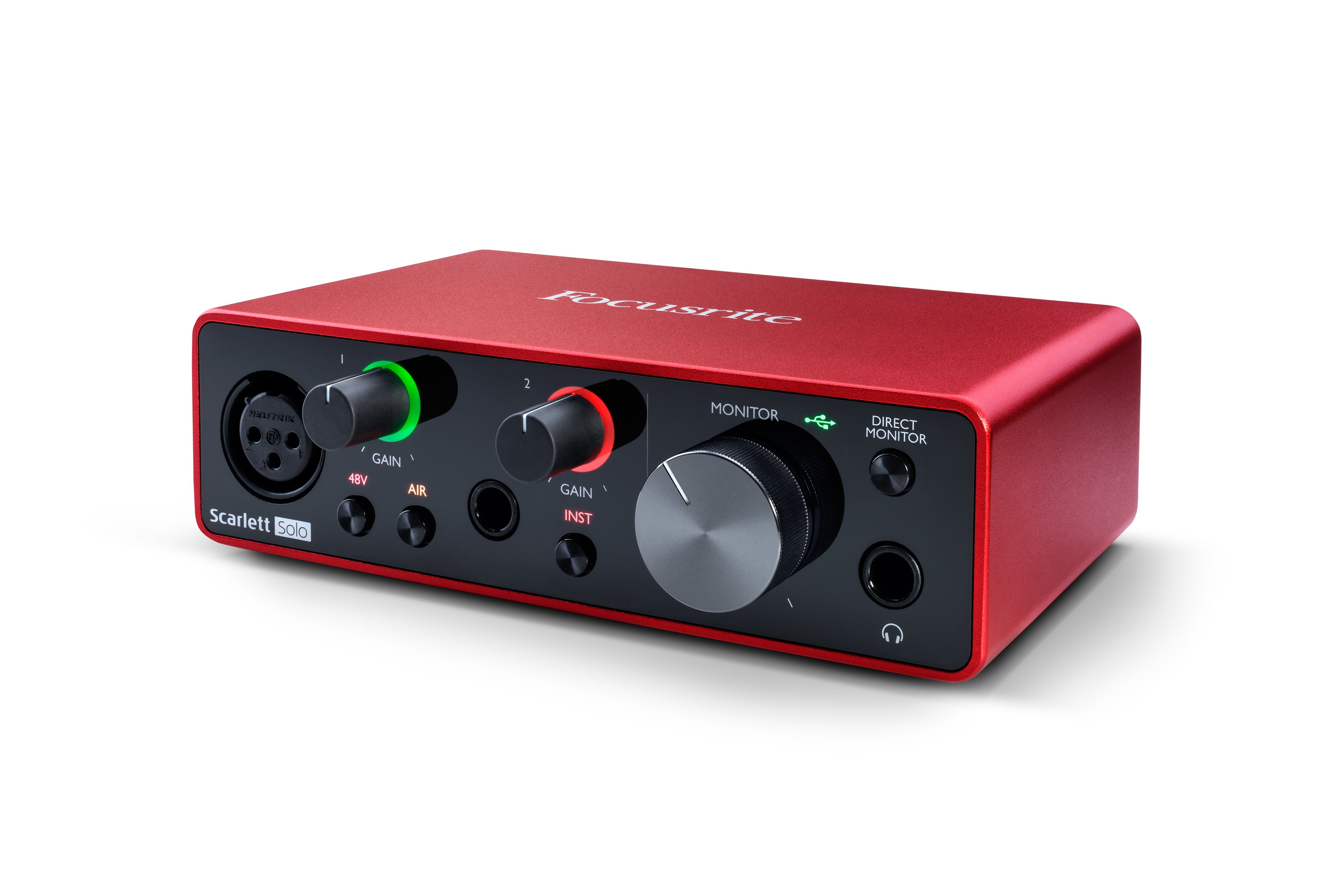 Focusrite SCARLETT SOLO 3rd Gen 192kHz USB Audio Interface w/Pro