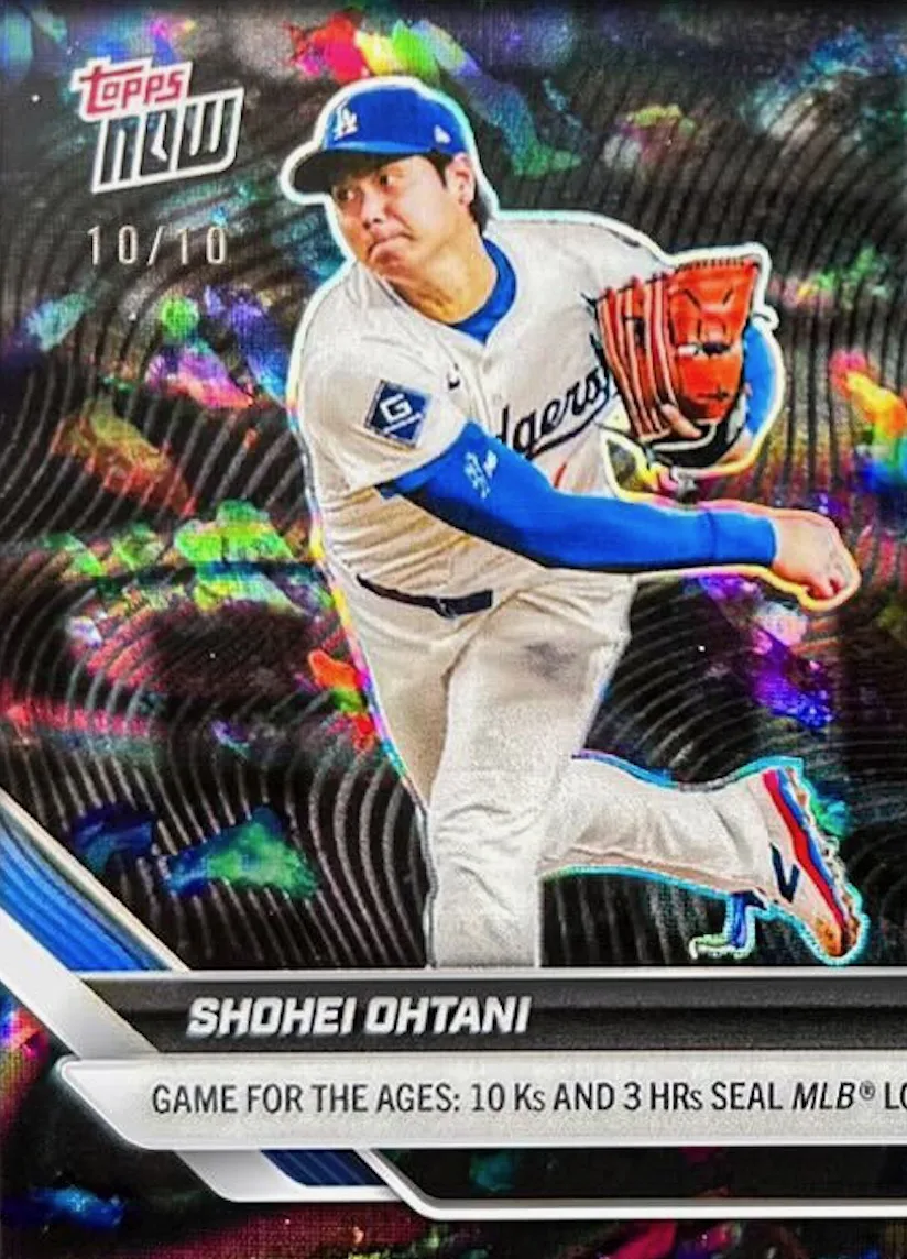 Topps now 大谷翔平 カード 3点セット 大谷翔平2021 topps now