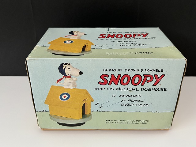オルゴール スヌーピー snoopy peanuts schmid ビンテージ Vtg RARE