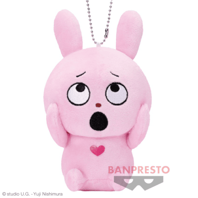 困り顔】にしむらゆうじ作品 カバンに付けられるぬいぐるみ〜ラブ