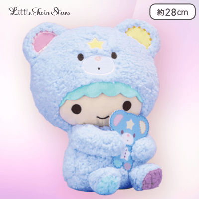 キキララ ぬいぐるみ ポーチ セット パフ ポフ ユニコーン キキララ
