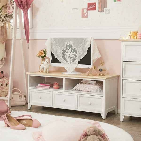 新品】エレガント アンティーク風 卸売 テレビボード フェミニン