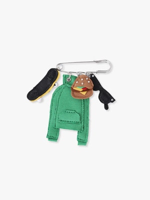 オーバーオール＆ビーニー ブローチ｜Anne Marie Herckes(アンヌ