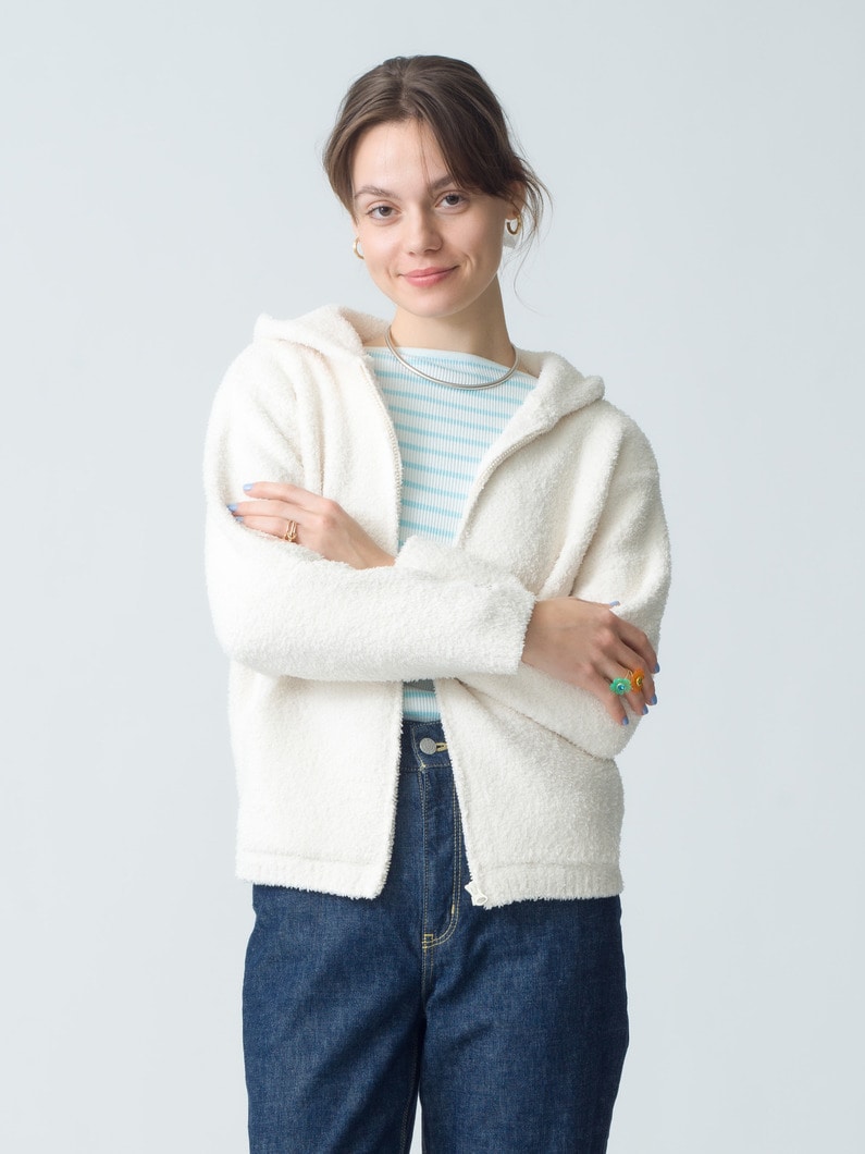 エココージーシック ジップフーディ｜BAREFOOT DREAMS for Ron Herman