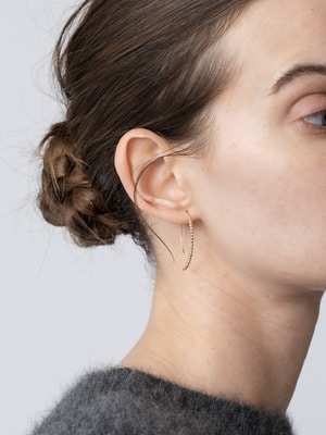 バナナ フープピアス（スモール）｜MIZUKI(ミズキ)｜Ron Herman