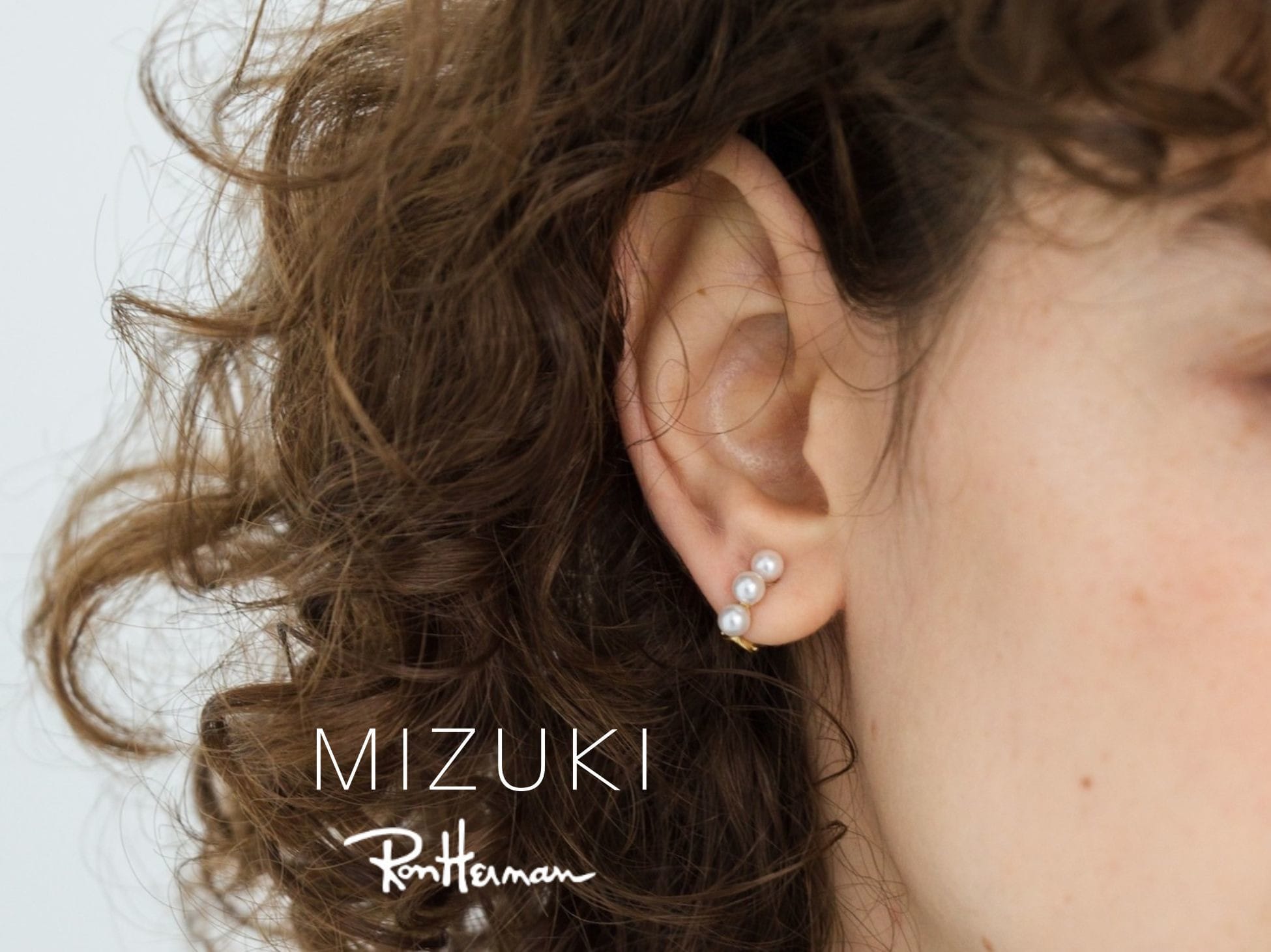 MIZUKI Pearl Clip Earrings New Release News｜Ron Herman