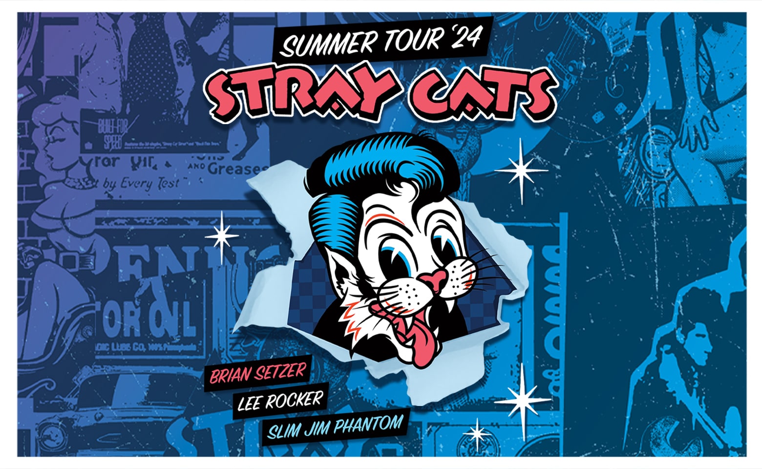 Stray Cats - The Rooftop at Pier 17