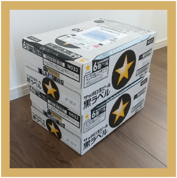 サッポロ 黒ラベル 500ml 24缶x2ケース サッポロ 黒ラベル 500ml缶 24