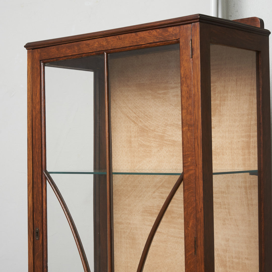 英国アンティーク ガラスキャビネット｜rocca rocca