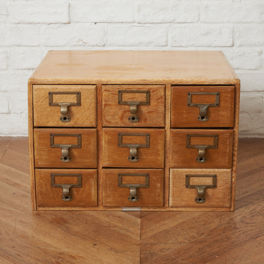 年代物 カードケース キャビネット｜rocca rocca