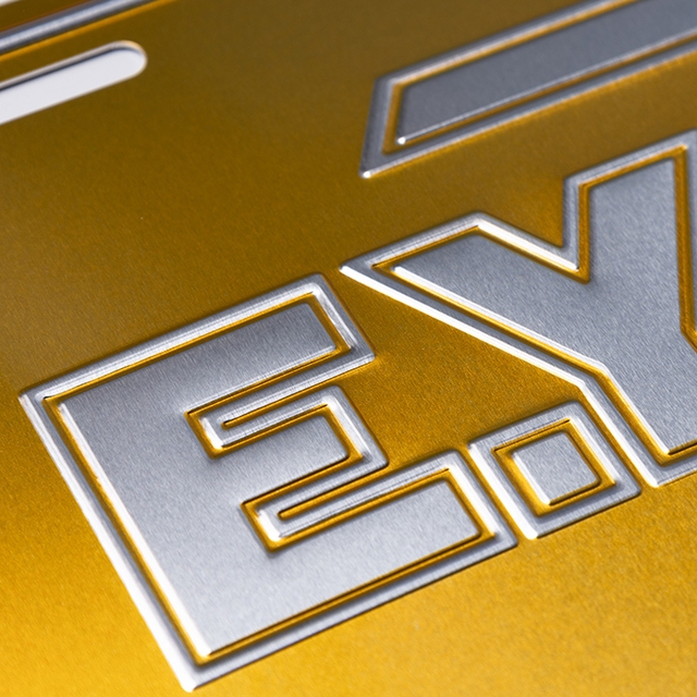 ナンバープレート(ロゴ)ゴールド/シルバー｜DIAMOND MOON通信販売