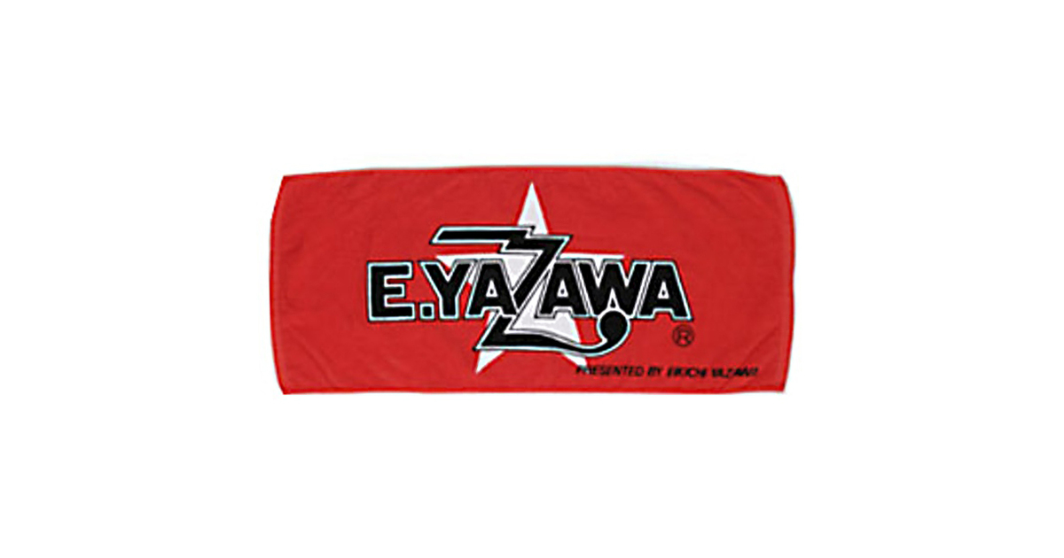 フェイスタオル(ロゴ星)レッド/ブラック・ホワイト｜DIAMOND MOON通信