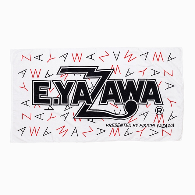 値下げ！訳あり美品☆E.YAZAWAスタンド式灰皿ロゴ入り 値下げ！訳あり