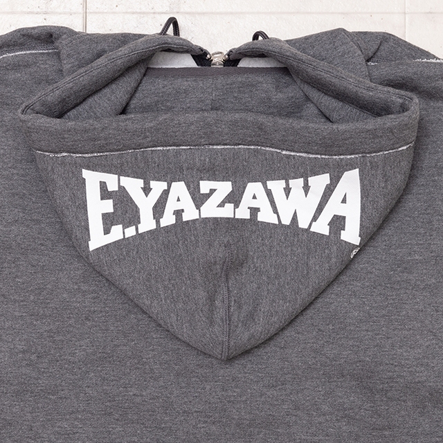 ジップアップパーカー(LOGOS)グレー｜DIAMOND MOON通信販売｜矢沢永吉