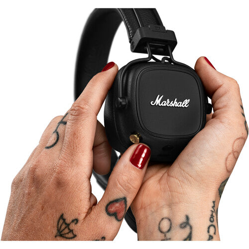 Marshall Major IV On-Ear Bluetooth Headphone (Black) — Rock and