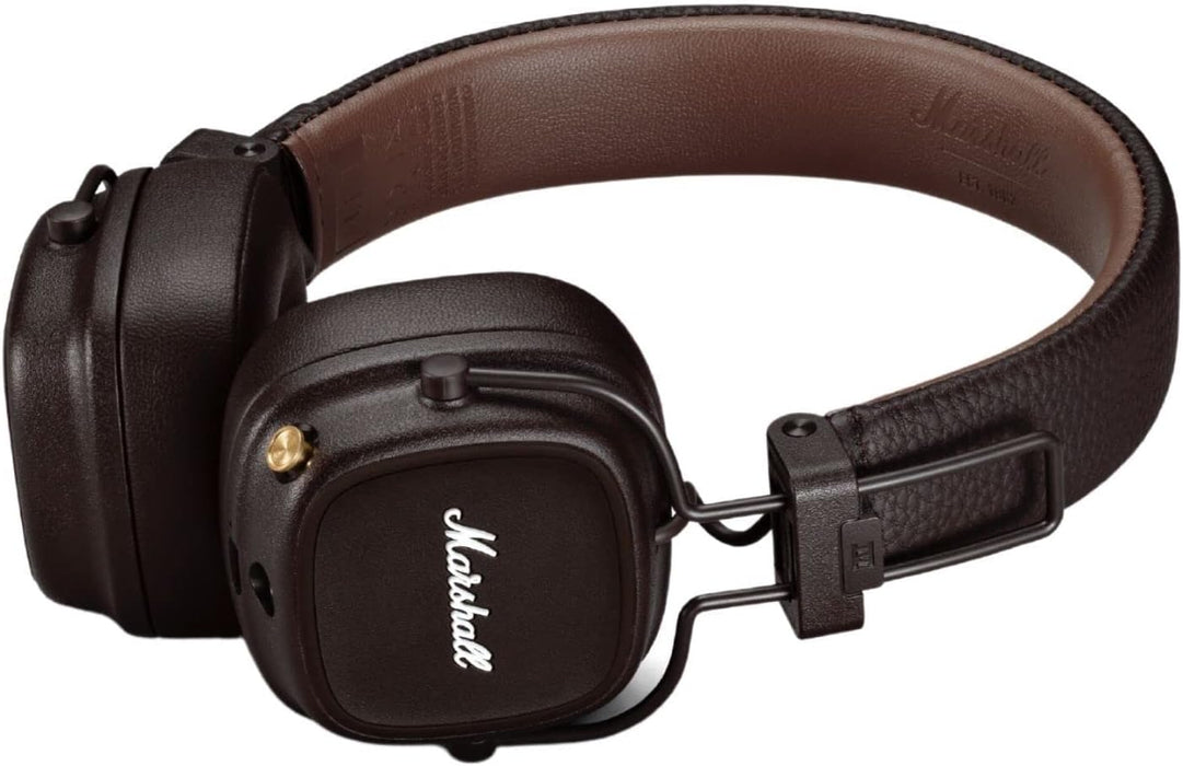 Marshall Major IV On-Ear Bluetooth Headphones (Brown) — Rock and