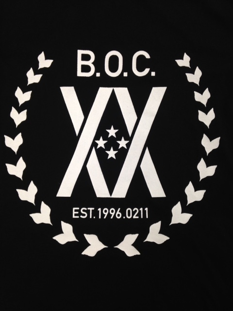 BUMP OF CHICKENのBOCロゴビッグタオル BUMP OF CHICKENのBOCロゴ