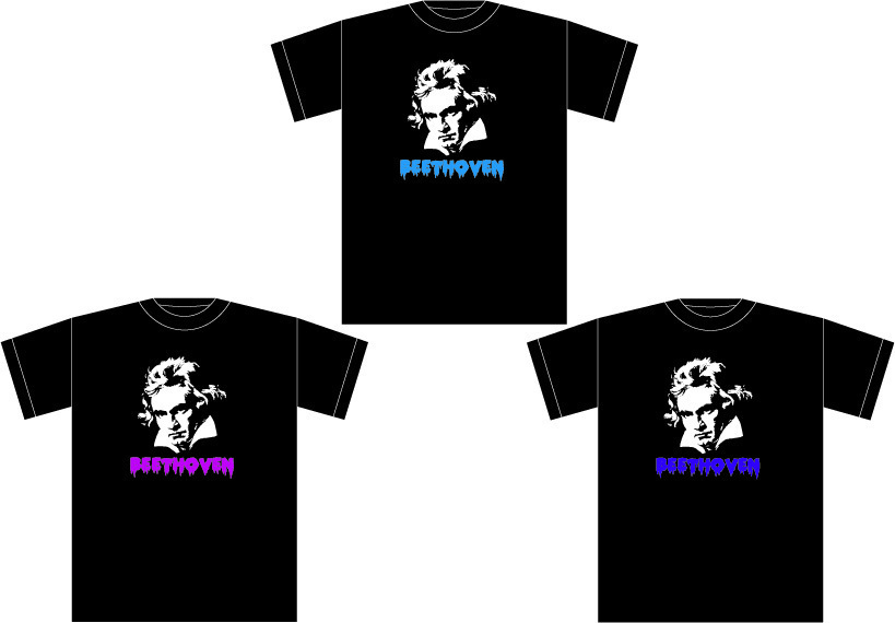 00s ピエール瀧とベートーベン 2003ツアーTシャツ 半袖Tシャツ M 黒