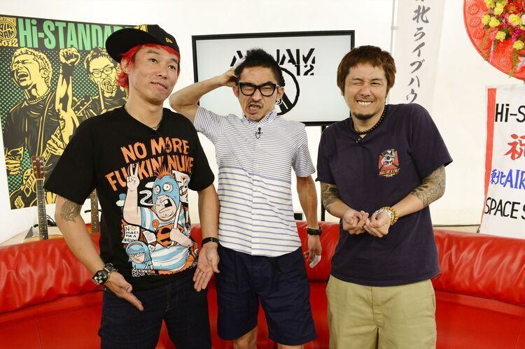Hi-STANDARD、「AIR JAM 2012」のライヴDVDの発売を記念した特番の詳細