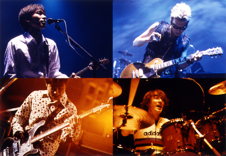 スピッツ、期間限定生産のライヴDVD『放浪隼純情双六 Live 2000-2003