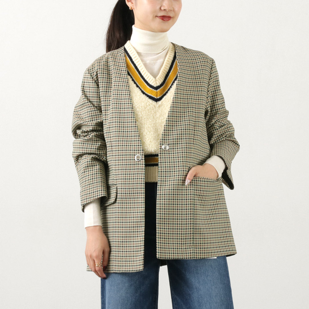 50％OFF】JOHNBULL（ジョンブル） ノーカラージャケット｜ROCOCO