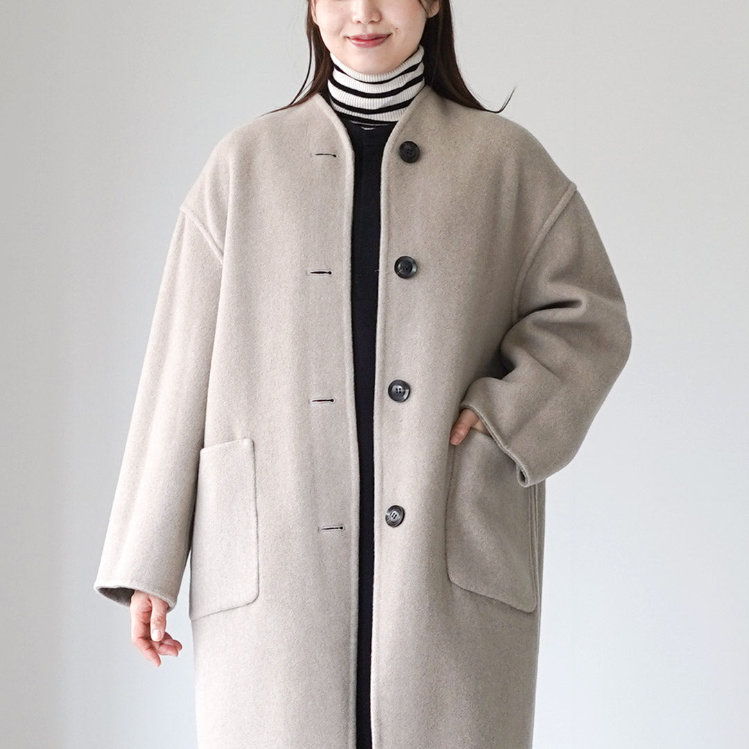 LE GLAZIK（ル グラジック） リバーシブル カラーレスコート / ロング