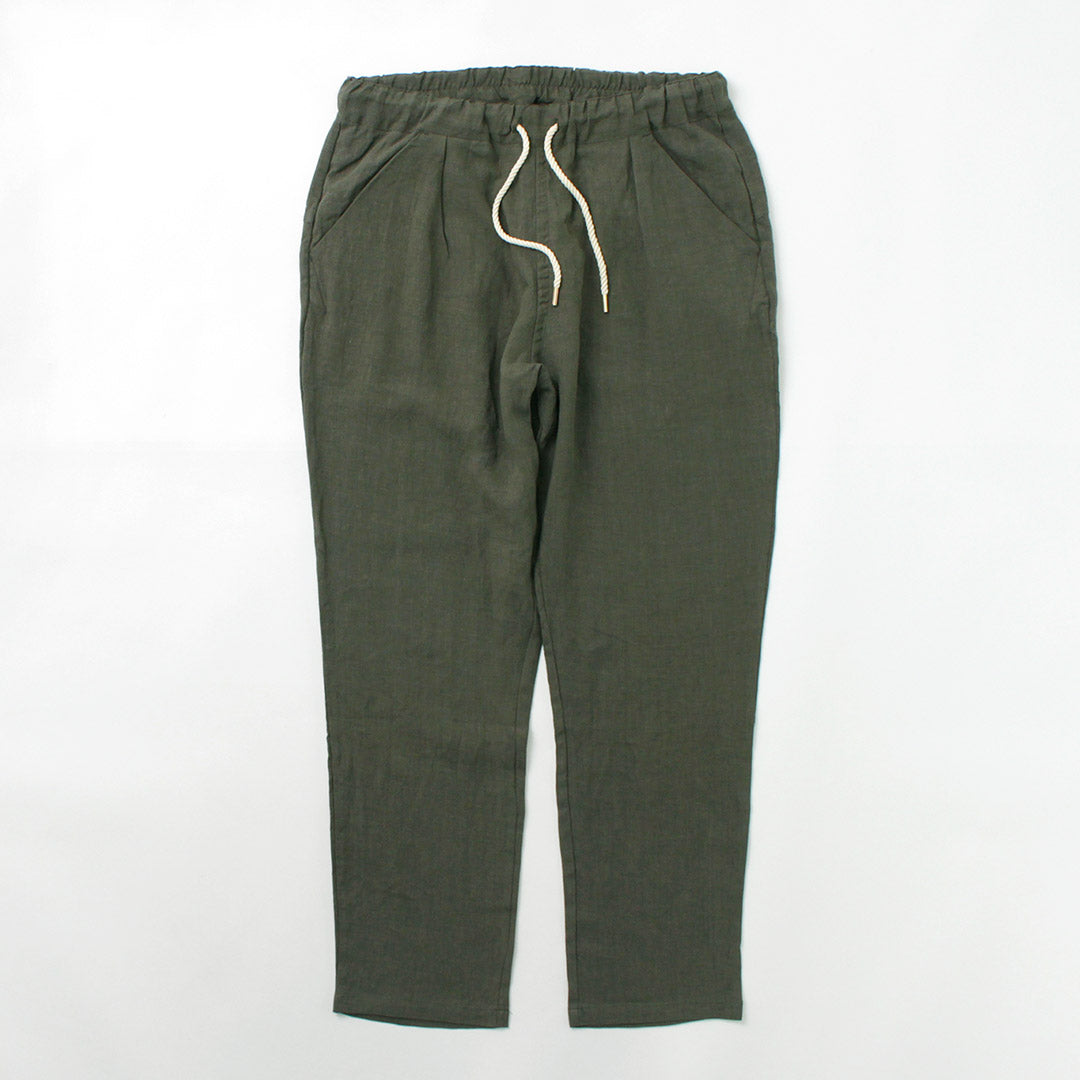 vital pure linen roped tuck pants リネンパンツ vital pure linen