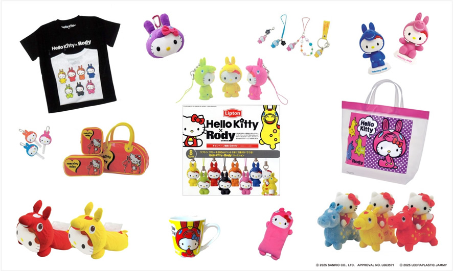 RODY×サンリオキャラクターズ のコラボレーションがスタート