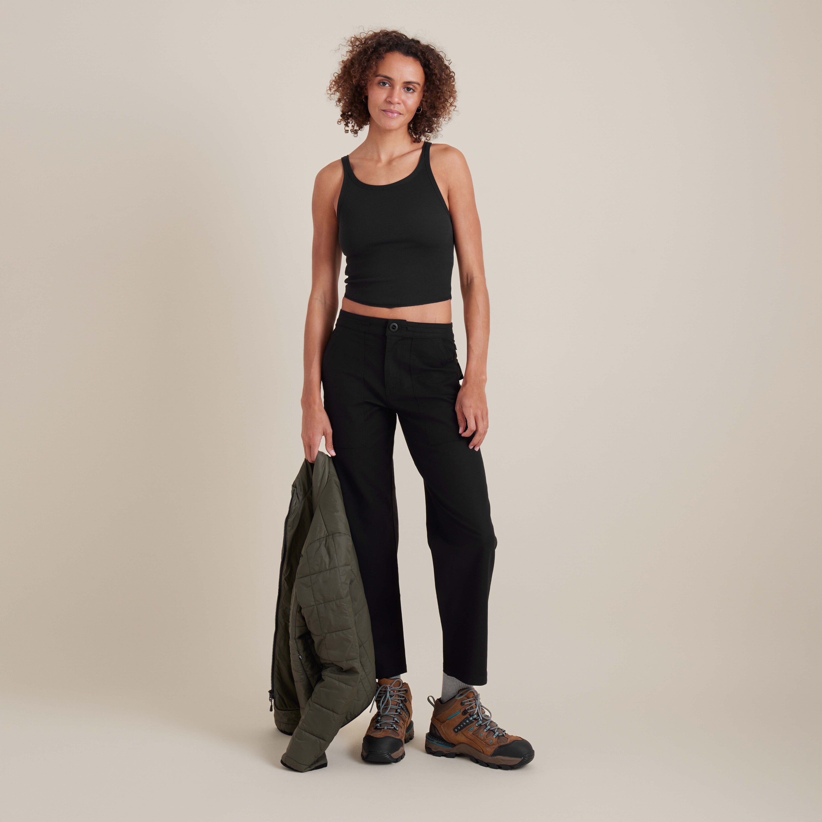 Wind Worn Tank Top - Black | Roark