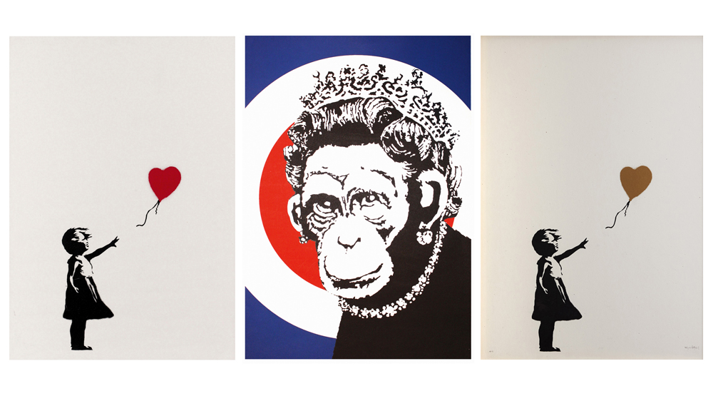 Banksy Selling Exhibition at Phillips in Hong Kong