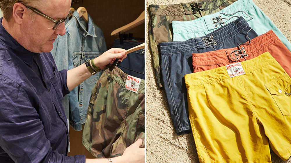 Todd Snyder Refreshes Birdwell's Board Shorts In a Capsule Collection