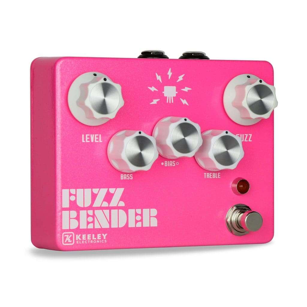 Fuzz Bender - Bubblegum Pink / Surf Green Custom Shop - Keeley