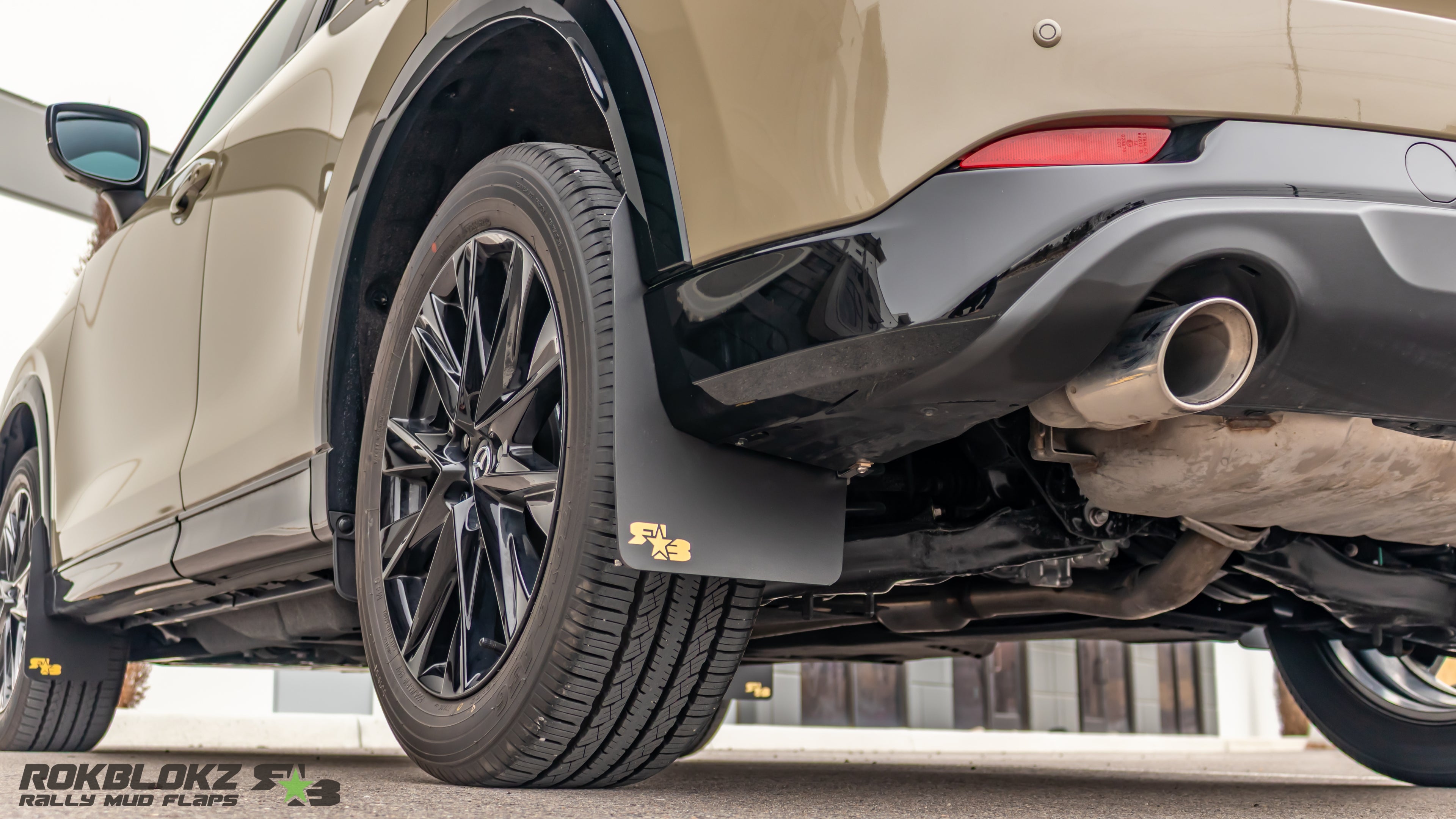 Mazda CX-5 2022-2025 Rally Mud Flaps — RokBlokz