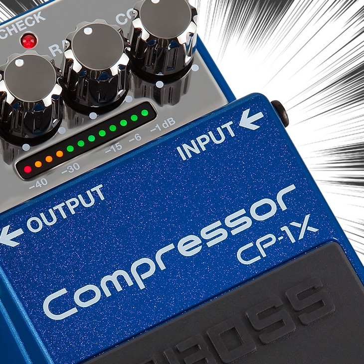 ギター boss cp-1x Amazon.com: BOSS CP-1X Compressor Guitar Pedal