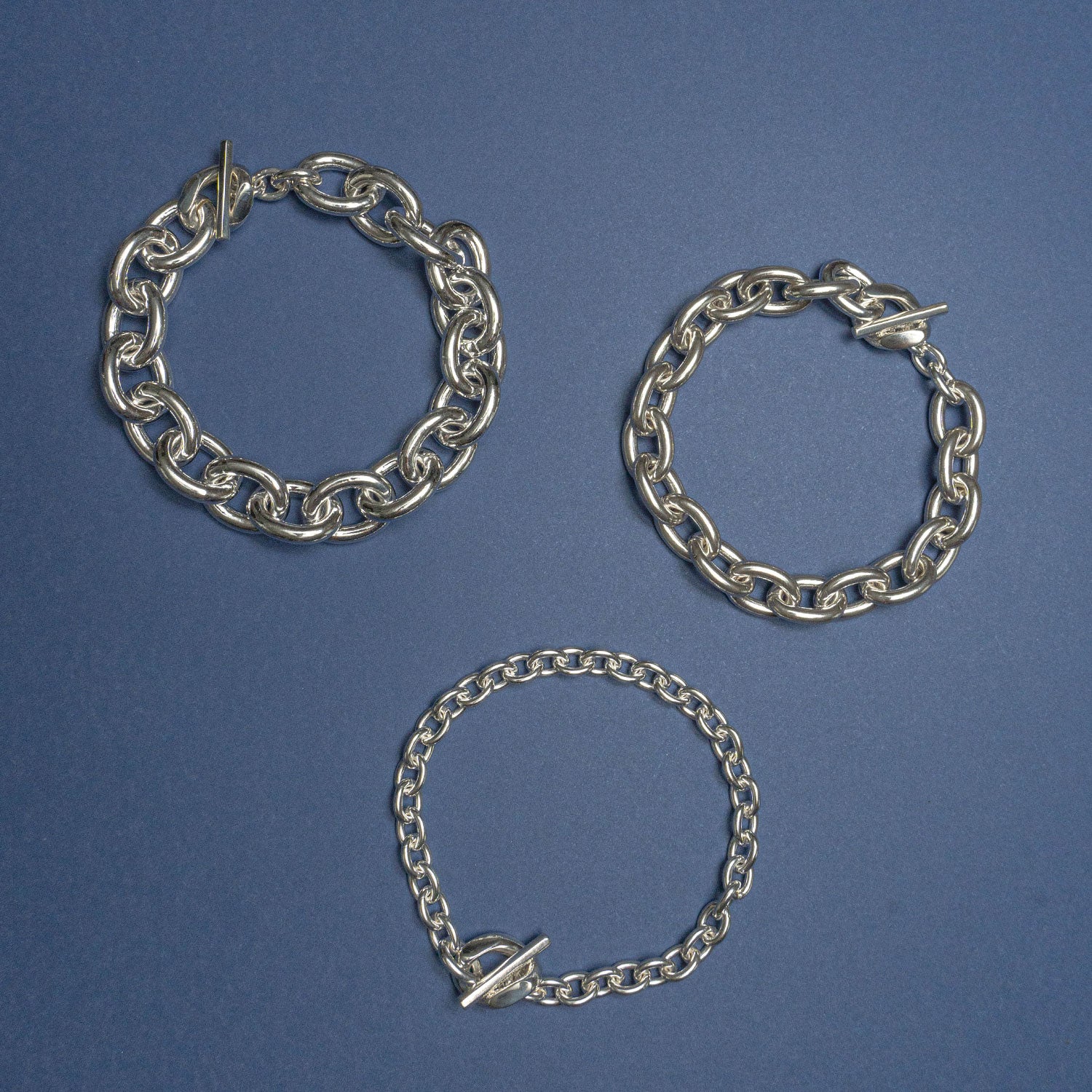 silver-925アズキチェーンブレスレット|NARRATIVEPLATOON