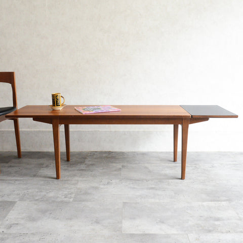 ビンテージラウンドサイドテーブル ローテーブルコーヒーテーブル剥離