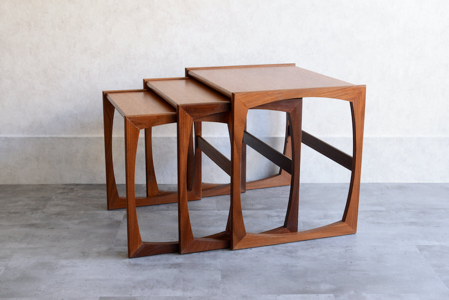 86658F☆G-PLAN Quadrille ネストテーブル サイドテーブル