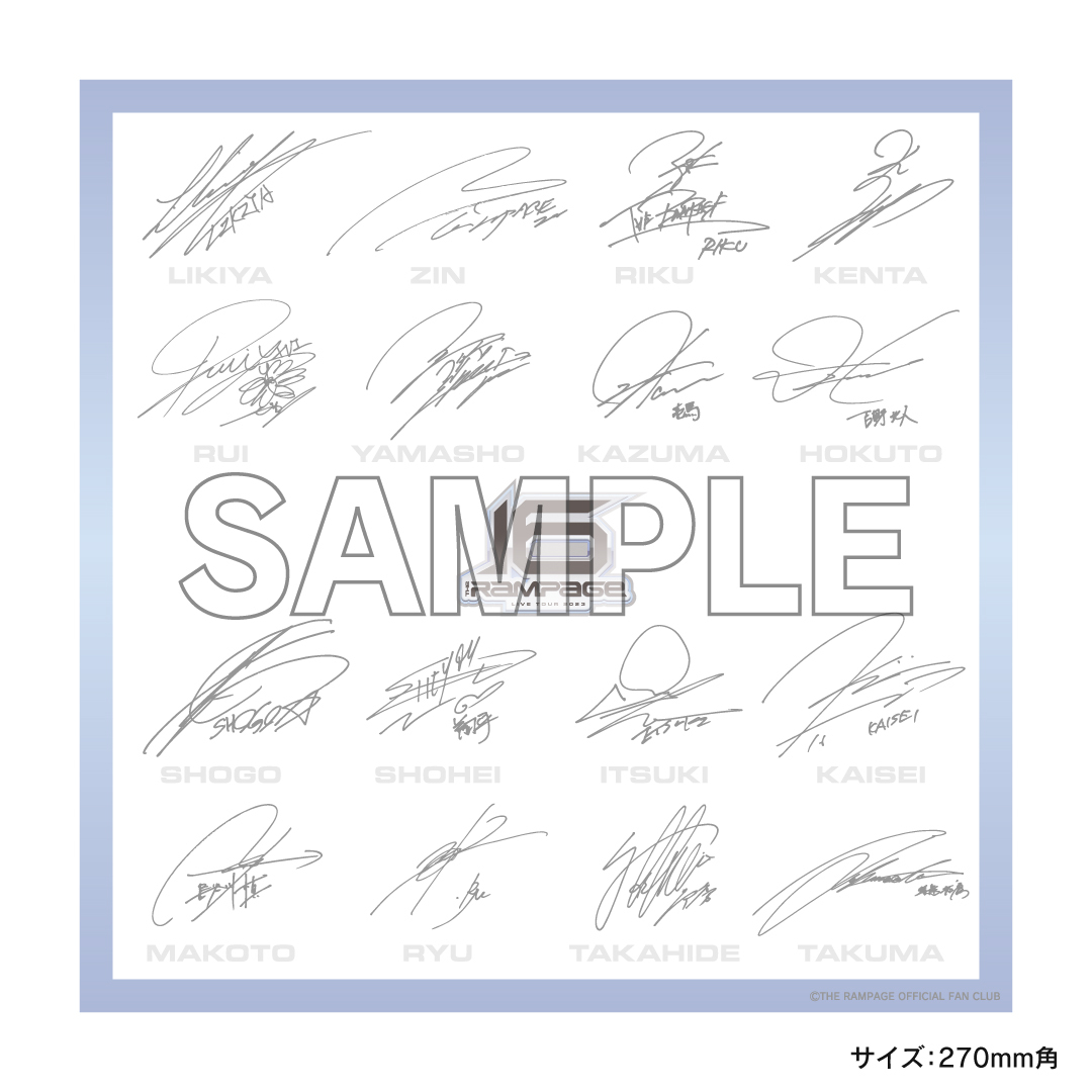 EX FAMILY EXILE 14人 直筆サイン 特大 色紙 ATSUSHI EX FAMILY EXILE